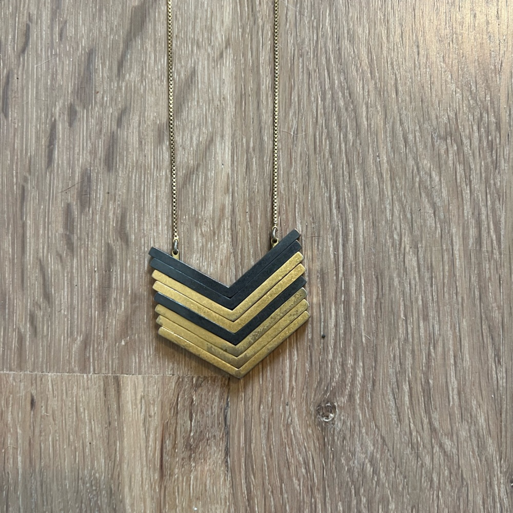 Madewell Arrow Stack Necklace